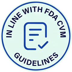 In line with FDA CVM guidelines