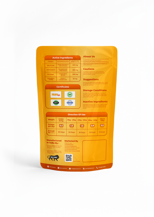 Pet Suppliment for Daily Nutrition Topper & Multivitamin
