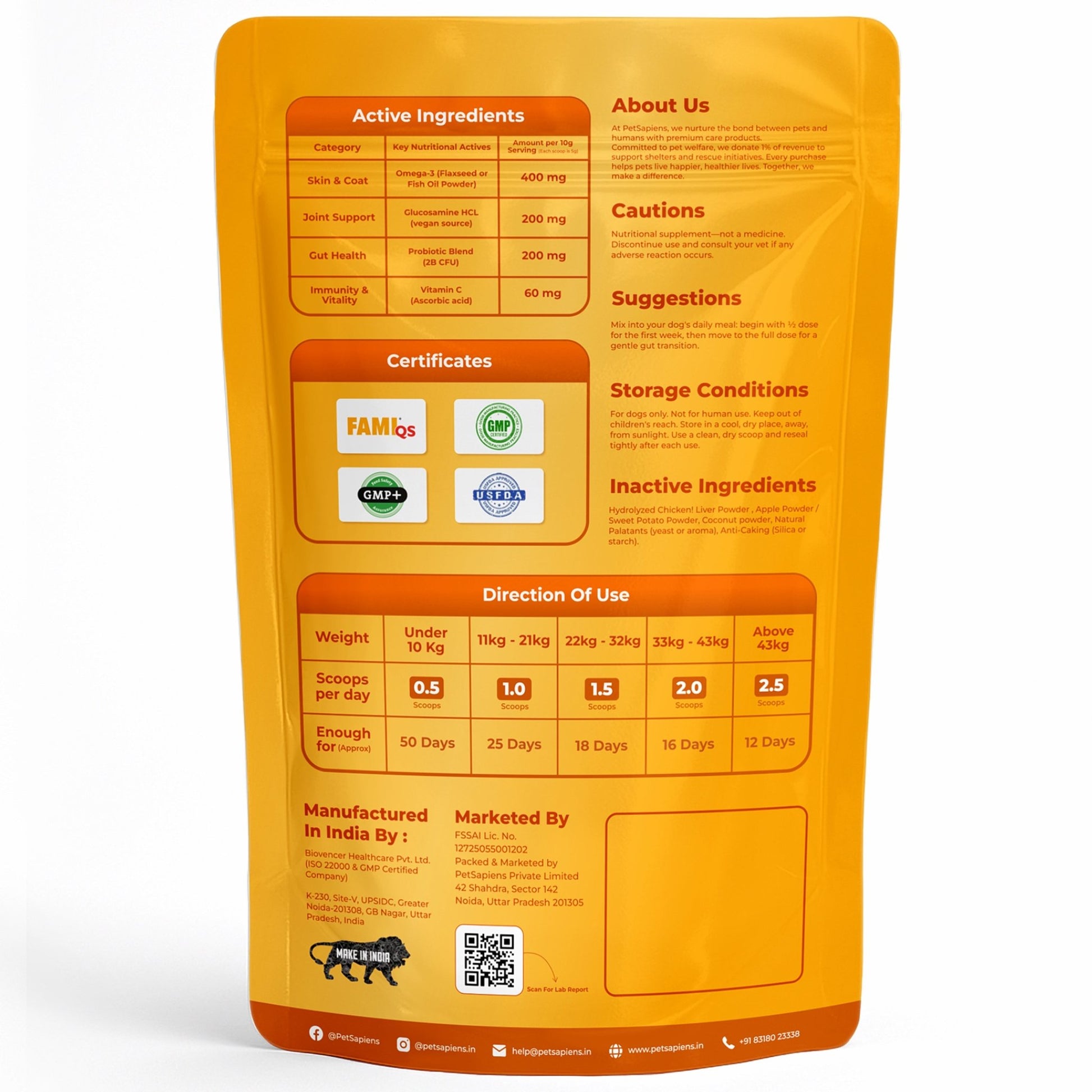 Daily Multivitamins For Dogs - PETSAPIENS