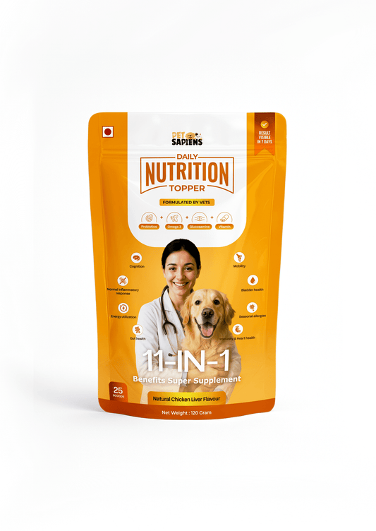 Pet Suppliment for Daily Nutrition Topper & Multivitamin - PETSAPIENS