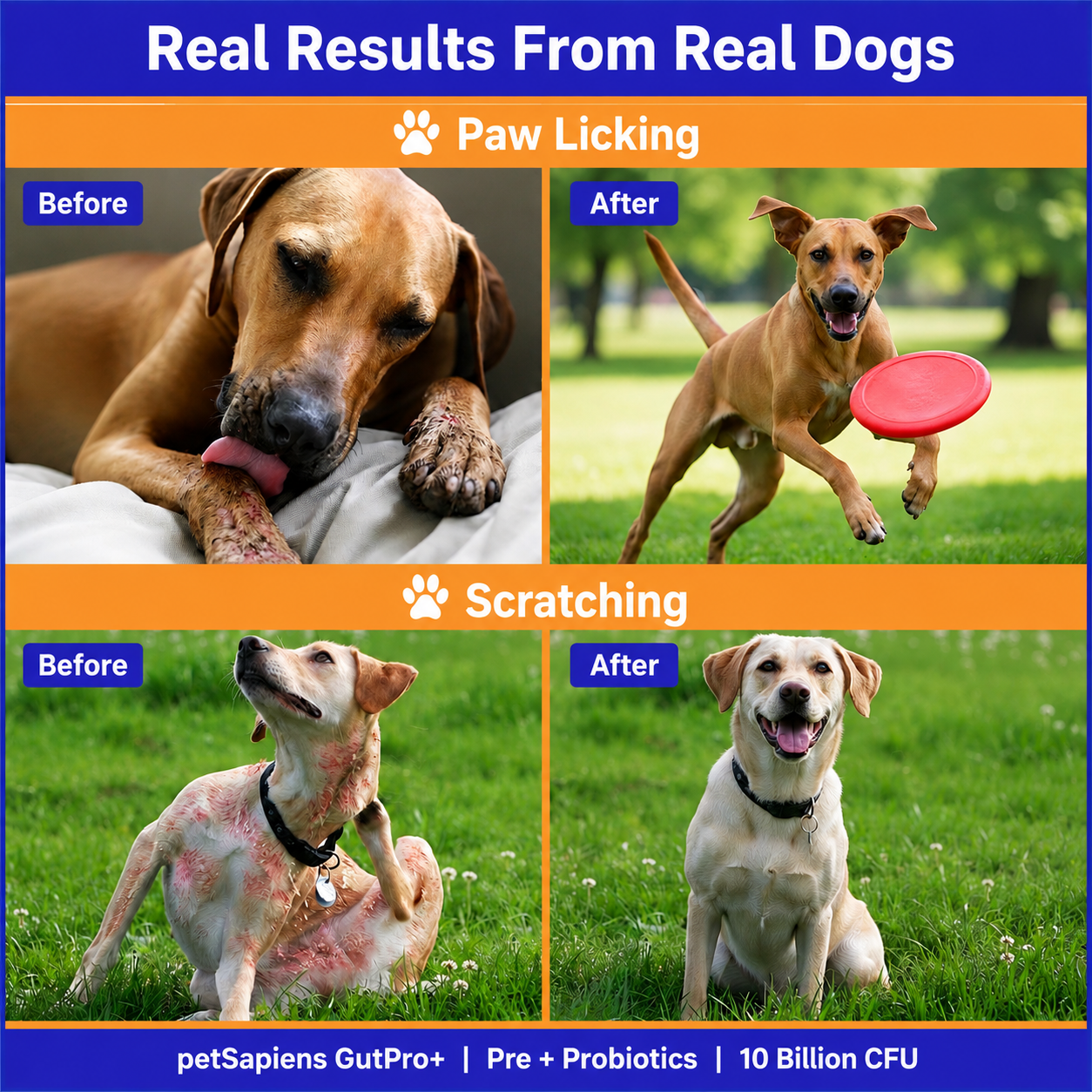 Pre + Probiotics Formula for Dog - PETSAPIENS