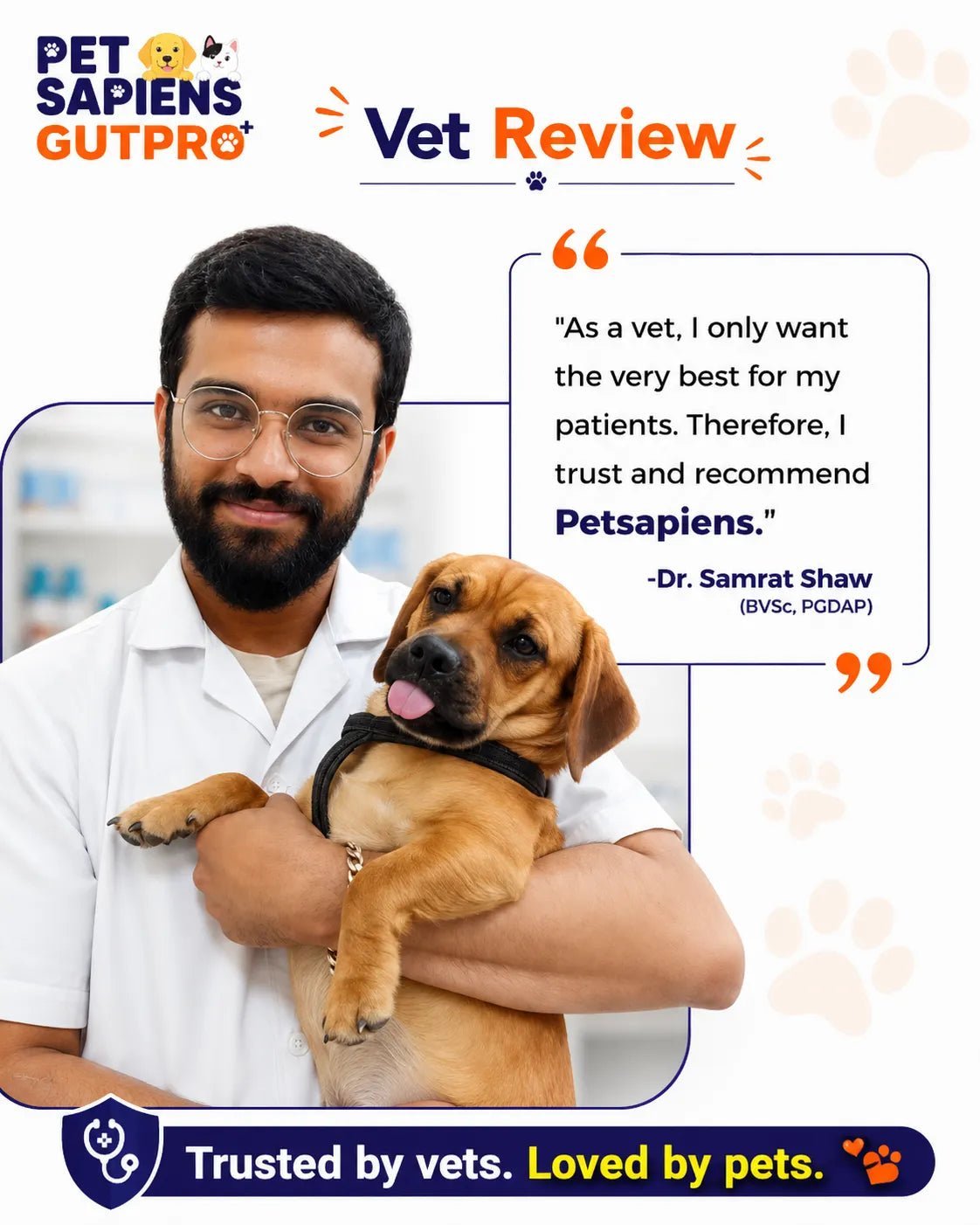 Pre + Probiotics Formula for Dog - PETSAPIENS